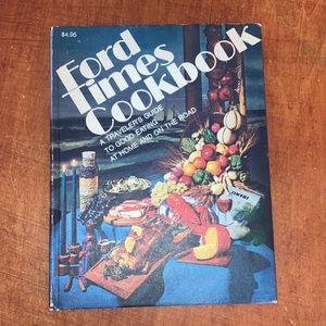 🥩💺FORD TIMES COOKBOOK HARDCOVER 1967-1974 🚘🥓